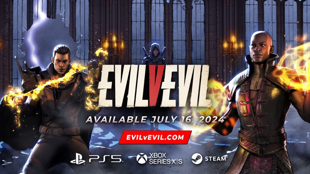 EVILVEVIL SET TO LAUNCH ON JULY 16 FOR PC AND CONSOLES