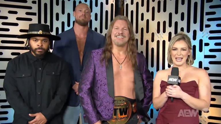 Chris Jericho Says Goodbye to the AEW Rampage Booth